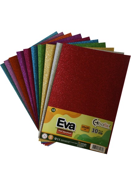Eva Simli Yapışkanlı 20X30 10 Renk