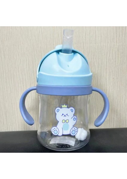 250ML Figürlü Pipeti Suluk Bebek Matara Sevimli Su Şişesi Bebek Pipetli Biberon Matara modelleri