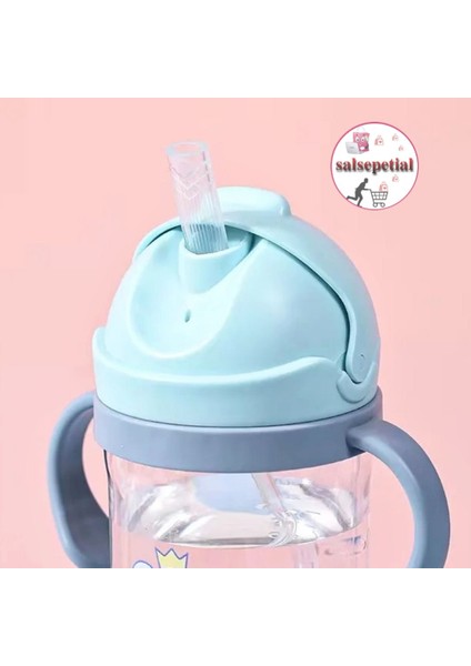 250ML Figürlü Pipeti Suluk Bebek Matara Sevimli Su Şişesi Bebek Pipetli Biberon Matara fırsatları