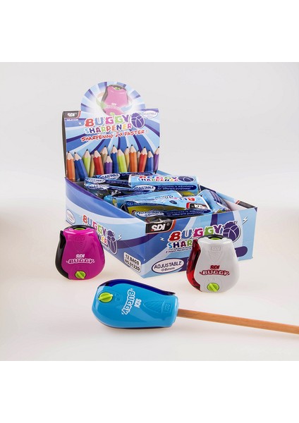 Kalemtıraş Buggy Adjustable 12 Li Karton Stand 0122D