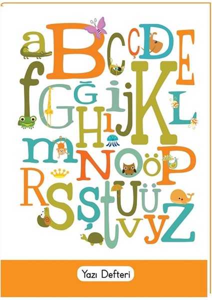 Güzel Yazı Defteri 40 Yp A5 Plastik Kapak Dik Baskı Tel Dikişli