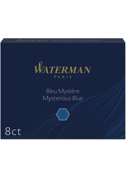 Dolma Kalem Kartuşu 8 Li Siyah/mavi S0110910