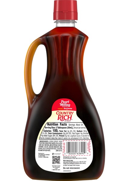 Aunt Jemima Country Rich Syrup Pankek Şurubu 710 ml fiyatları