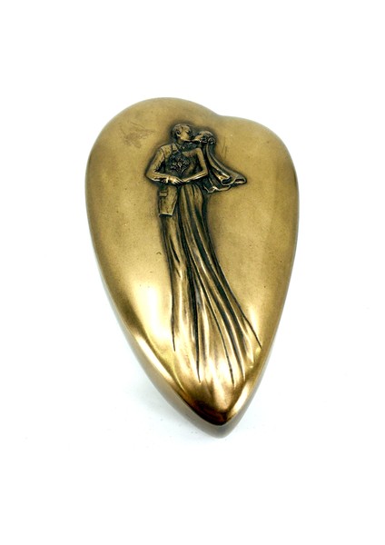 Gelin ve Damat Figürlü Küçük Takı Kutusu Dekoratif Yüzük Kutusu Söz Nişan Düğün Tepsi Dekorasyonu modelleri