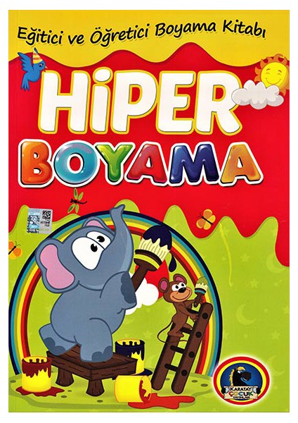 Boyama Kitabı Hiper 128 Syf Karatay Yayınevi
