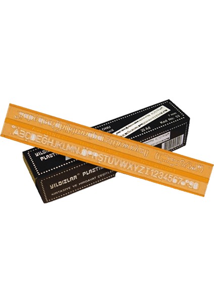 Yazı Şablonu Teknik 7 mm 53