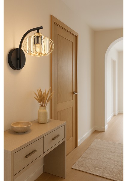 ESSLİGHT MOLDE APLİK KRİSTAL TAŞLI MODERN DEKORATİF AYDINLATMA