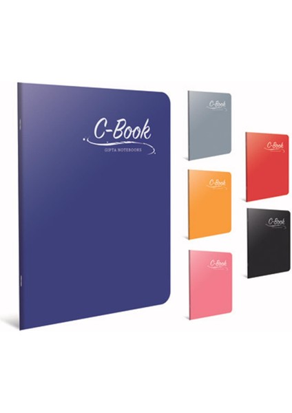 C Book Dikişli Plastik Kapak Defter A5 60 Yp.kare