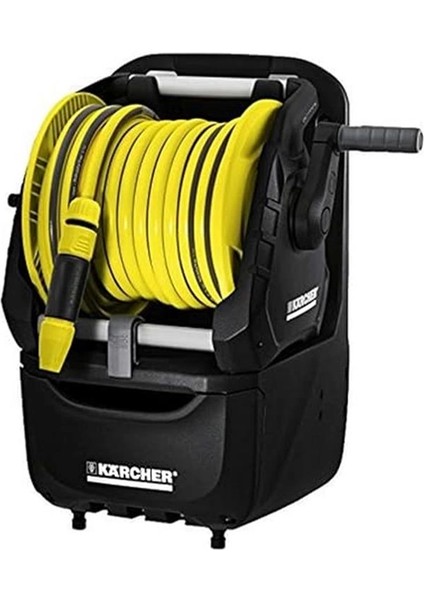 Karcher Premium Hr 7.315 Hortum Makarası Kit (1/2'', 15 mt Hortumlu), Siyah