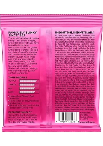 Super Slinky Nickel Wound Electric Guitar Strings 3 Pack - 9-42 Gauge fırsatları