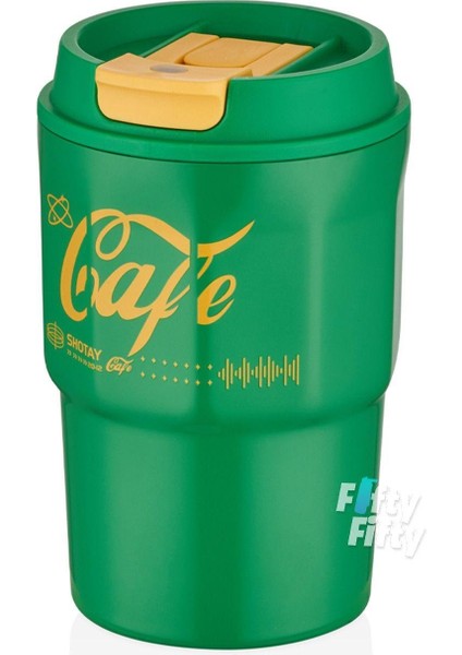 Çelik 450 ml Kahve Bardağı / Mug 6 Saat Sıcak/soğuk Taşıma Askılı Termos