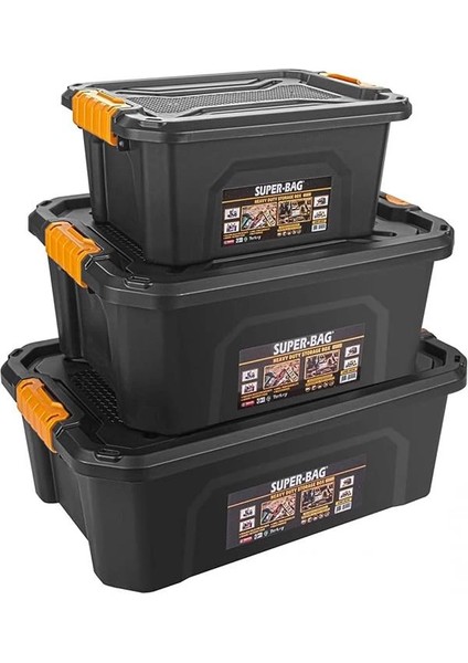 Süper Bag Kilitli Saklama Kutusu 12 Lt ASR-4033 fırsatları