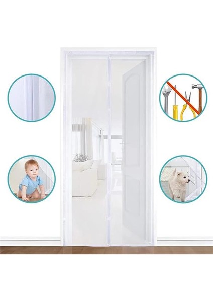 Mıknatıslı Kapı Sinekliği, Sinek Böcek Tutucu, Beyaz Tül Sineklik, Sivrisinek Ağı, Balkon indirimleri