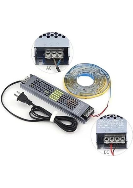 Cata CT-2677 21 Amper Slim(Fansız) LED TRAFOSU(252W)