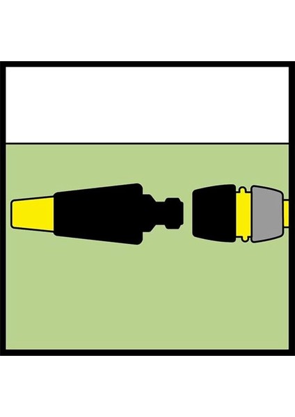 Karcher Universal Hortum Bağlantı Aparatı, Sarı