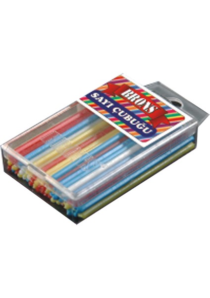 Sayma Çubukları Plastik Kutu BR-222