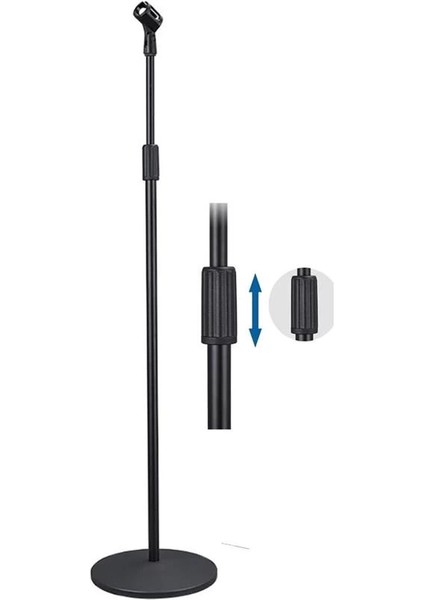 Bms-01 Profesyonel Boy Mikrofon Sehpası Standı (90-180 Cm)