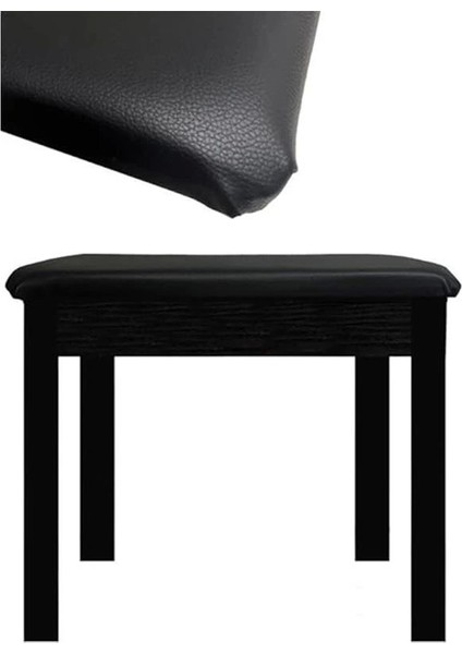 Midex TBX-144BK Üst Kalite Piyano Taburesi Gizli Bölmeli Siyah Renk (32X54X48)