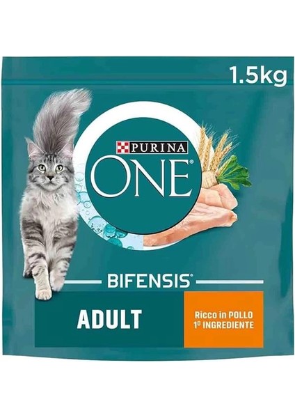 Purina One Tavuklu Yetişkin Kedi Maması 1,5 kg
