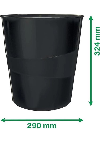 Recycle Cöp Kovası 15L Siyah fırsatları