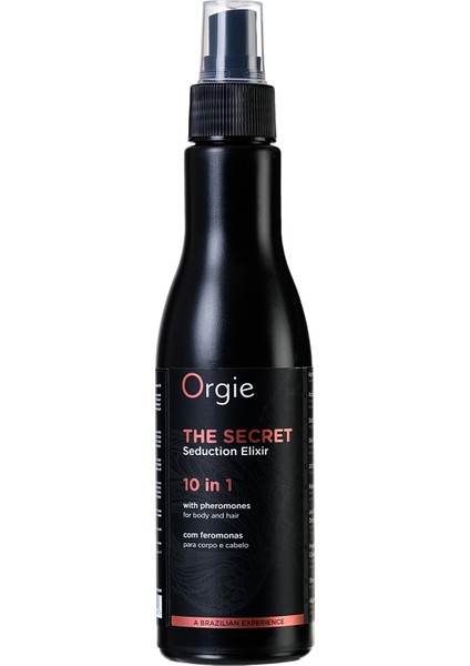 Orgıe The Secret Feromonlu Vücut ve Saç Nemlendirici Sprey 1'de 10, 150 ml