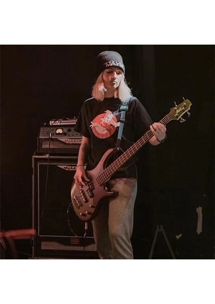AB4PJOPW 4 Telli Bas Gitar - Kahverengi