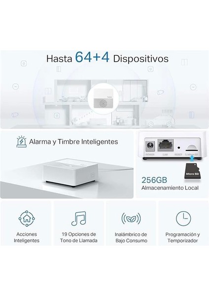 Tp-Link H200, Microsd Kart Destekli Akıllı Hub, Akıllı Anahtar, Düğme ve Sensörle Çalışır modelleri