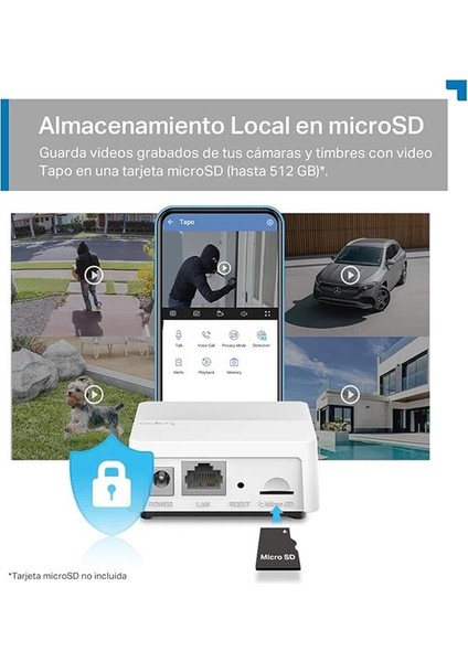 Tp-Link H200, Microsd Kart Destekli Akıllı Hub, Akıllı Anahtar, Düğme ve Sensörle Çalışır