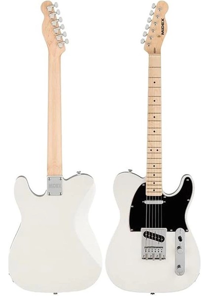 TLX-50CR-25AMP Tele Kasa Maple Klavye 2 Single-Coil 25W Amfili Elektro Gitar fırsatları