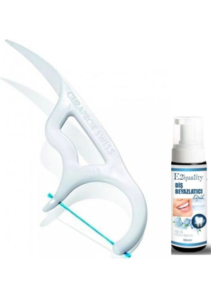 Curaprox Df 967 Çatal Diş Ipi - Diş Beyazlatıcı Köpük Hediye