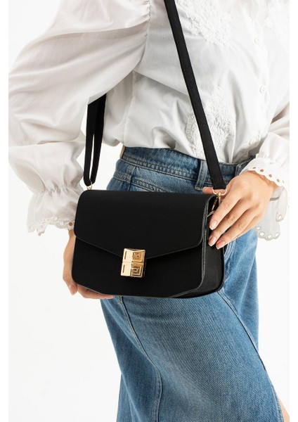 Kadın Süet Omuz Çantası