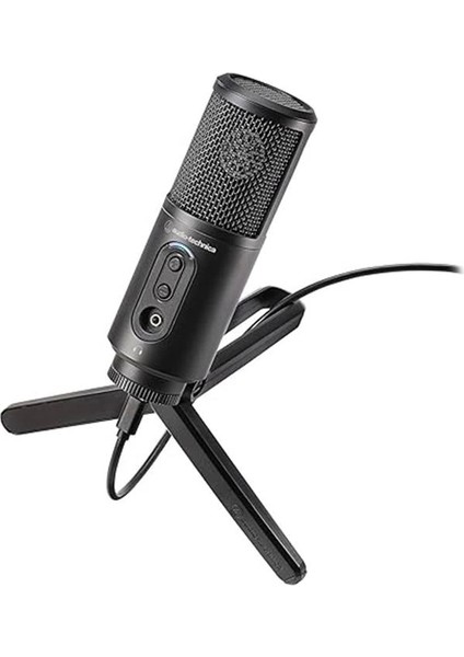 Audio Technica ATR2500X-USB Cardioid Kondenser Mikrofon, Siyah