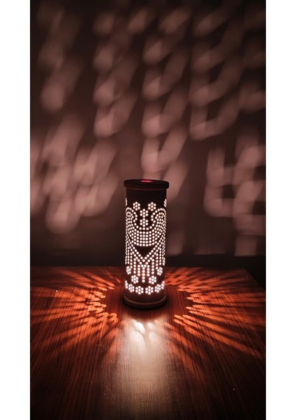 Dekoratif Masa Lambası Pvc Yuvarlak 360 Derece Aydınlatma modelleri