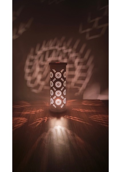 Dekoratif Masa Lambası Pvc Yuvarlak 360 Derece Aydınlatma modelleri