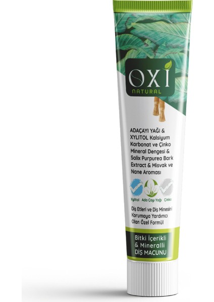 Bitki Içerikli Mineralli Diş Macunu 75 Ml.