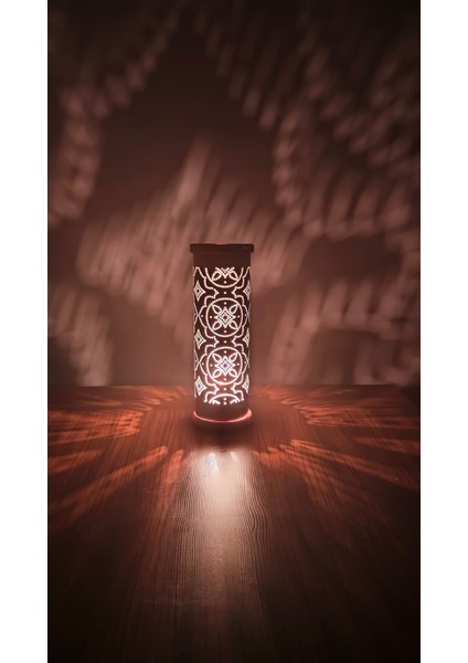 Dekoratif Masa Lambası Pvc Yuvarlak 360 Derece Aydınlatma modelleri