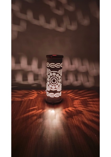 Dekoratif Masa Lambası Pvc Yuvarlak 360 Derece Aydınlatma modelleri