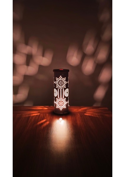 Dekoratif Masa Lambası Pvc Yuvarlak 360 Derece Aydınlatma indirimleri