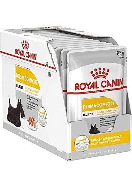 Dermacomfort Loaf Yetişkin Köpek Maması 85 gr x 12 Adet