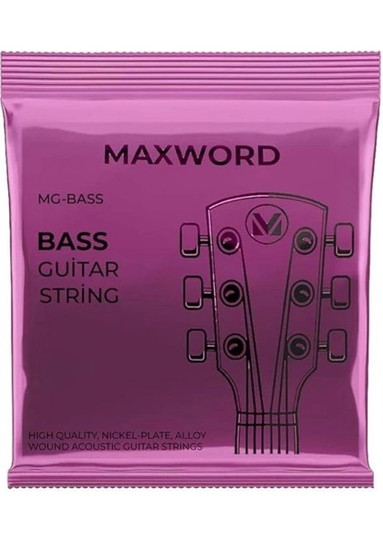 Gt-Bass Kaliteli Bas Gitar Teli 1 Takım Set