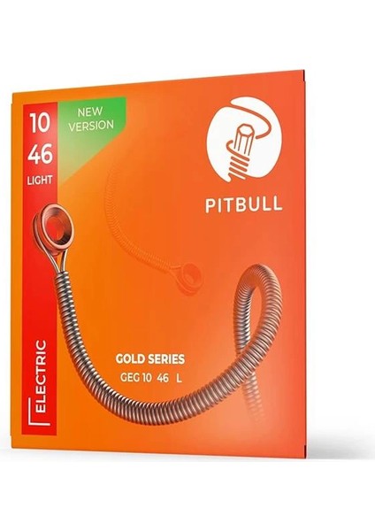 Gold Seri Elektro Gitar Teli Set (10-46 Light, Tekli Set)