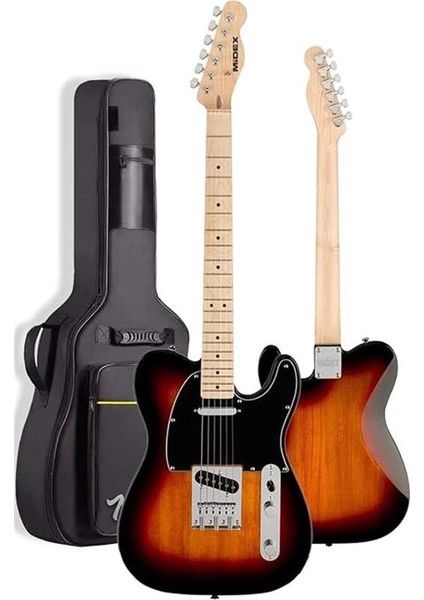 TLX-50SB-50AMP Tele Kasa Maple Klavye 2 Single-Coil 50W Amfili Elektro Gitar modelleri