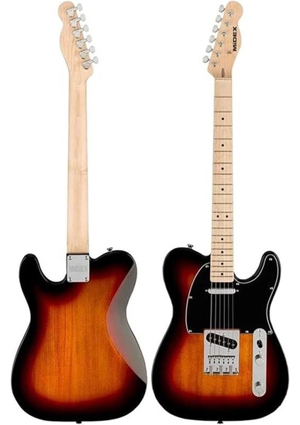 TLX-50SB-50AMP Tele Kasa Maple Klavye 2 Single-Coil 50W Amfili Elektro Gitar fırsatları