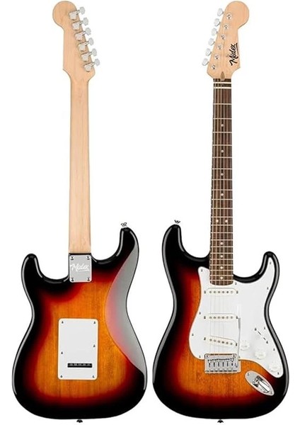 RPH-30SB Gül Klavye Strat Kasa Sss Elektro Gitar Seti fırsatları