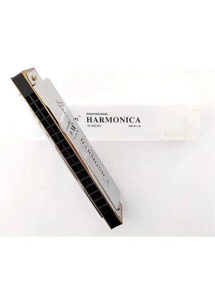 LMHM0116 Mızıka 16 Delik Profesyonel Harmonica Kutulu fiyatları