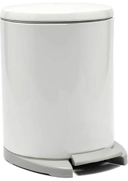 Cigo Çöp Kovası Pedallı 6 Lt Beyaz Içi Gri fırsatları