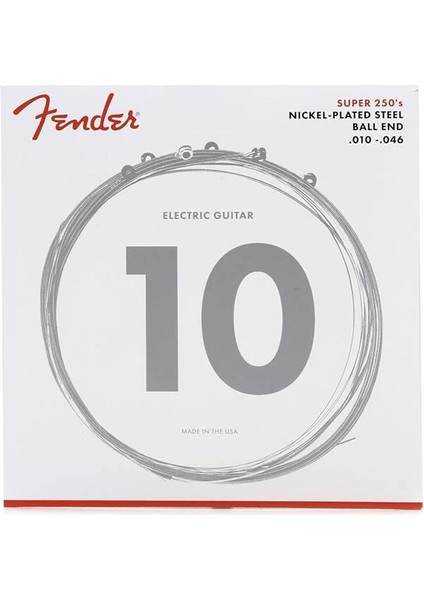 250R Nps Ball End 10-46 Takım Tel Elektro Gitar Teli 010-046