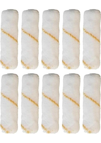 10 Adet Parmak Rulo Yedeği,boya ve Badana Için 10 cm Parmak Rulo Yedeği,boya Badana