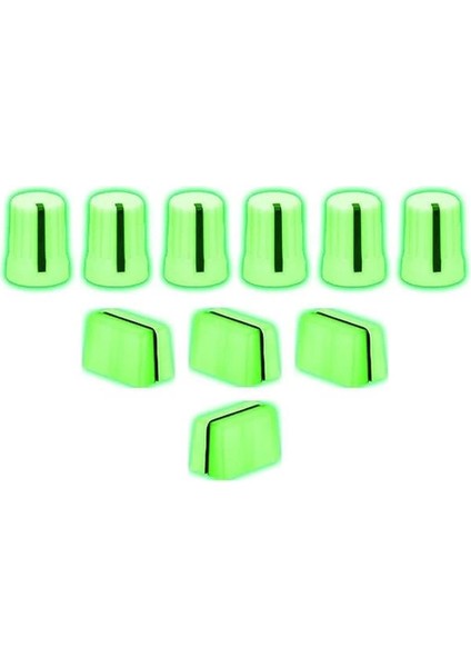 Chroma Caps Lite Pack (Luna Glow) | Chroma Caps Lite Paketi: 6x Super Knobs, 3x Fader