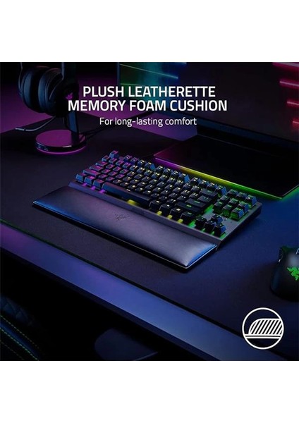 Ergonomik Bilek Desteği Tenkeyless - Ergonomik Suni Deri Klavye Bilek Desteği (Peluş Deri fiyatları